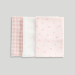 3 Pack Mothercare Muslin Cloths