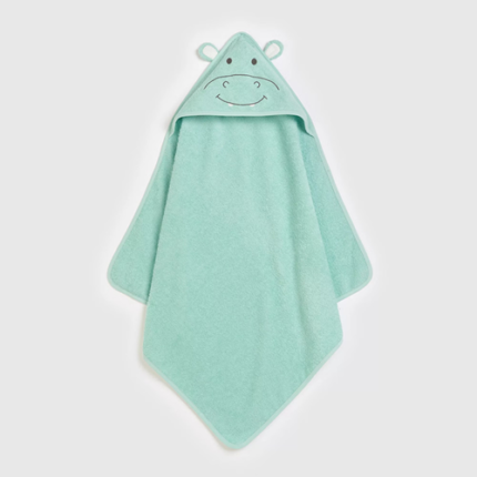 Mothercare Hippo Cuddle and Dry Hooded Towel