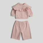 Pink Sweatshirt and Joggers Outfit